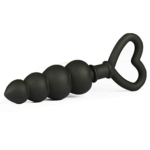 Silicone Graduated Beads Plug Beginner Trainer Toys for Men Women DELUXE4016