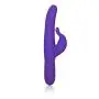 CalExotics 10 Function Teasing Tickler - Waterproof Silicone Rabbit Vibrator ? Adult Sex Toys for Couples - Clitoral G Spot Massager ? Purple