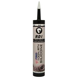 Red Devil 08166I RD PRO Industrial Grade RTV 100% Silicone Sealant, 10.1 oz, Black