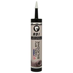 Red Devil 08166I RD PRO Industrial Grade RTV 100% Silicone Sealant, 10.1 oz, Black