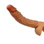 Reusable Condom Penis Sleeve Extender,Silicone Penis Sleeve Extender Enlargement Male Chastity Sex Toys Extension Cock Sleeves Dick Sock Reusable Condoms for Men