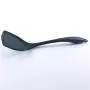Hjyi Silicone Kitchen spatula non-stick pot special fried vegetables cooking shovel high temperature silicone kitchenware (black and red two-piece set)