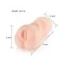 MOJOY Realistic Male Masturbator for Masturbation, Pocket Pussy Lifelike Silicone Vagina Adult Sex Toys for Men