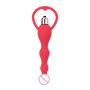 Knowwest New Waterproof Silicone ?màl Beads Massager B-ütt Plùg Sèx Products ?màl Six Toys