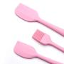 Silicone Cooking Utensil Set- Silicone Spatula Set Kitchen Utensil Set -Silicone Kitchenware Utensil Set Non-Stick & Heat Resistant for Cooking,Baking and Mixing BPA Free Heat Resistant 450?F (Pink)