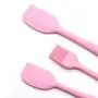 Silicone Cooking Utensil Set- Silicone Spatula Set Kitchen Utensil Set -Silicone Kitchenware Utensil Set Non-Stick & Heat Resistant for Cooking,Baking and Mixing BPA Free Heat Resistant 450?F (Pink)