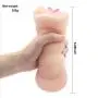 ZHMEQ 2 in 1 Pocket Pussy Smooth Silicone Doll Males T`oys Touch and Feeling Sucking Fun Toy for Adults Party Best Gift