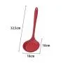 HUShjsd Silicone Kitchenware Set Of 4, Non-stick Silicone Kitchenware Set Green Cooking Shovel Spoon Tool Kitchen Utensils