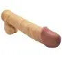 Real Feel Soft Pliable Massager Toy ，D?ld`? Natural Silicone Wand for Unisex Body Pleasure Game Toy 14.8 Inch