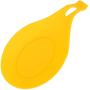 huaminxiangyue 4335499361 4 pcs/set Heat Resistant Silicone Spoon Rest Utensil Spatula Holder Kitchen Tool set of 4, yellow,blue,red,orange
