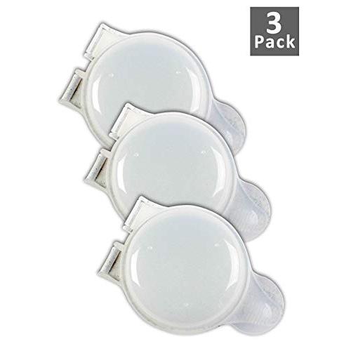 Good Living Microwave Egg Muffin Breakfast Sandwich Pan for Eggs in a Minute or Less, 3-pack