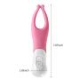 G Spot Vibrator Couple Vibrator with 7 Modes, Upgraded Soft Silicone Dildo Vibrator Nipples Sex Toys Clit Stimulator for Women,Couples and Men (Pink)