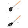 JunbosiKitchenware Silicone Kitchenware 8 Piece Set Kitchen Cooking Tools Cooking Shovel Nonstick Shovel Spoon Set,Gray