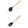 JunbosiKitchenware Silicone Kitchenware 8 Piece Set Kitchen Cooking Tools Cooking Shovel Nonstick Shovel Spoon Set,Gray