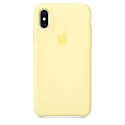 Dawsofl Soft Silicone Case Cover for Apple iPhone Xs Max 2018 (6.5inch) Boxed- Retail Packaging (Mellow Yellow)