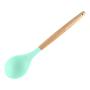 Silicone Cooking Utensils, 12 Pieces Kitchenware Tools Set Wooden Handle with Silicone Shovel Spoon Colander Kitchen Utensil Set,