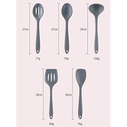 Kitchenware Set Non-stick Cooking Spoon Shovel - Food Grade Silicone Kitchen Gadget, 5 Piece Set Kitchenware Set, 5-piece set
