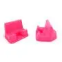 PhoneProp - Universal Fit Soft Flexible SmartPhone Stand - Bubble Gum Pink - FDA Grade Silicone