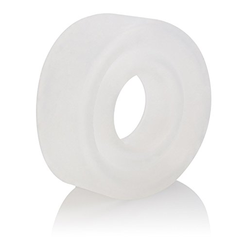 CalExotics Advanced Silicone Pump Sleeve - Male Penis Pump Comfort Ring - Penis Enlargement Accessory - 3 inch - Clear