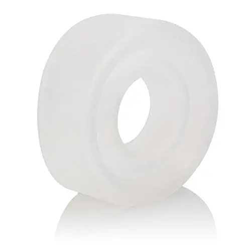 CalExotics Advanced Silicone Pump Sleeve - Male Penis Pump Comfort Ring - Penis Enlargement Accessory - 3 inch - Clear