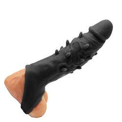 Privacy Packaging. Silicone penile Condom Expander expands Male Chastity Toys