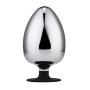 LLFX Large Anàl Plug Solid Metal with Silicone Base Anàl Expansion Toys Backpack