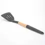 Kitchenware, Beech Handle Silicone Kitchenware Non-Stick Kitchen Cookware (Drain Shovel)