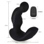 Wushuangyu Massager Plug Wireless Control 11 Speeds Massager for Man, Rechargeable Vibrating Massager (Black) - Vibrant Toy