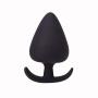 Caobodong0758 Enjoy at Any time 5PCS 5pcs/Set Silicone Anales Plugs Men and Women Share Pleasure Trainer Toys -Black caobodong0758