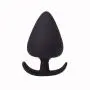 Caobodong0758 Enjoy at Any time 5PCS 5pcs/Set Silicone Anales Plugs Men and Women Share Pleasure Trainer Toys -Black caobodong0758