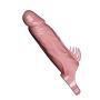 Silicone penile Condom-Expander expands Male Chastity Toys Lengthen Cock Sleeves Dick Socks Reusable Condoms (2pcs)