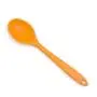 Kitchen Silicone Spoon 27cm Large Long Handle Cooking Baking Mixing Spoon Ladle Food Grade Silicone Cooking Utensils Kitchenware,Random Color