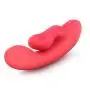 Hop - Trix - 7 Vibrating Functions Strong Rumbly Platinum Silicone Vibrator - Powerful G Spot and Clitoral Stimulator - Waterproof - Sex Toy of Women - Sex Toy for Couples (Cerise)