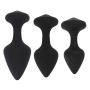 Knowwest 3Pcs/Set Silicone ?màl Plùg Adùlt Six Toys B-ütt Stímulatión for Women Men Couples