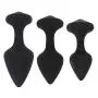 Knowwest 3Pcs/Set Silicone ?màl Plùg Adùlt Six Toys B-ütt Stímulatión for Women Men Couples