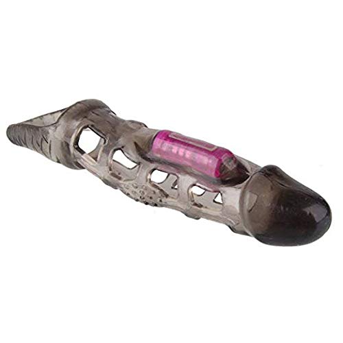 Privacy Packaging. Silicone penile Condom Expander expands Male Chastity Toys Lengthen Cock Sleeves