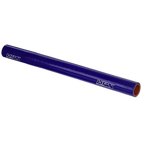 HPS HTST-075-BLUE Silicone High Temperature 4-ply Reinforced Tube Coupler Hose, 100 PSI Maximum Pressure, 12" Length, 3/4" ID, Blue