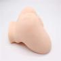 Massagrel Lifelike Novelty Men A-d-u-l-t Toys - 3D Realistic Silicone Love Doles for Men Male Bedroom Self Pleasure with 2 Lifelike Tight Holes - Secret Toy of Love