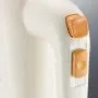 BINZHI Eggbeater Electric Household Mini Beater Cream Baking Mixer Eggbeater Handheld - White Kitchen gadget