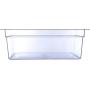 Carlisle 10203B07 StorPlus Full Size Polycarbonate Food Pan, 8" Deep, Clear