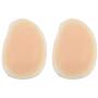 Healifty 1 Pair of Silicone Leg Onlays Self- Adhesive Calf Pads Women Leg Corrector for Crooked or Thin Skinny Legs XL