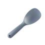 Hjyi Kitchen Cooking Stainless steel silicone kitchenware set silicone spatula spoon spoonful rice spoon non-stick pot cooking kitchenware high temperature resistance (six-piece set)