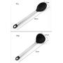 JunbosiKitchenware Anti-Scalding Non-Stick Spatula Set High-Temperature Silicone Kitchenware Set of 10 Cooking Shovel Kitchen Tools