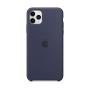 Apple Silicone Case (for iPhone 11 Pro Max) - Midnight Blue