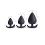 Qise Three Sizes Medical Silicone Anal Plug Butt Plug Anal Sex Toy for Women and Men (M)