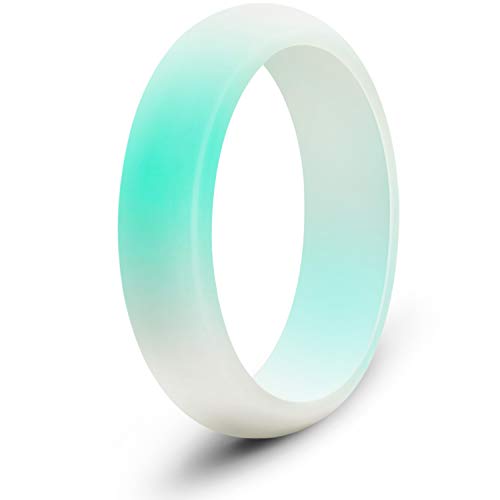 Egnaro Silicone Wedding Ring for Women, Womens Rubber Engagement Ring, Multiple Pack, Great Replacement