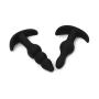 Knowwest Adùlt ?màl Beads Silicone B-ütt Plùg Sèx Product Toy for Anus Muscles Trainer Set