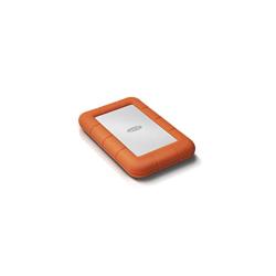 LaCie Rugged Mini 1TB External Hard Drive Portable HDD ? USB 3.0 USB 2.0 compatible, Drop Shock Dust Rain Resistant Shuttle Drive, for Mac and PC Computer Desktop Workstation PC Laptop (LAC301558)