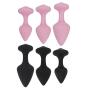 Knowwest 3Pcs/Set Silicone ?màl Plùg Adùlt Six Toys B-ütt Stímulatión for Women Men Couples
