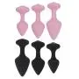 Knowwest 3Pcs/Set Silicone ?màl Plùg Adùlt Six Toys B-ütt Stímulatión for Women Men Couples